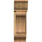 Ekena Millwork Legacy Traditional Rough Sawn Bracket w/ Offset Brace, Western Red Cedar, 8"W x 22"D x 26"H BKT0806X22X26LEC01RWR - alternate 4